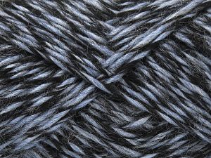 Fiber Content 70% Acrylic, 15% Alpaca, 15% Wool, Light Blue, Brand Ice Yarns, Dark Navy, fnt2-78760 