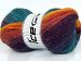 Angora Batik Gold, Salmon, Turquoise, Purple