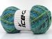 Puzzle Wool Chunky Blue, Green Shades, Grey